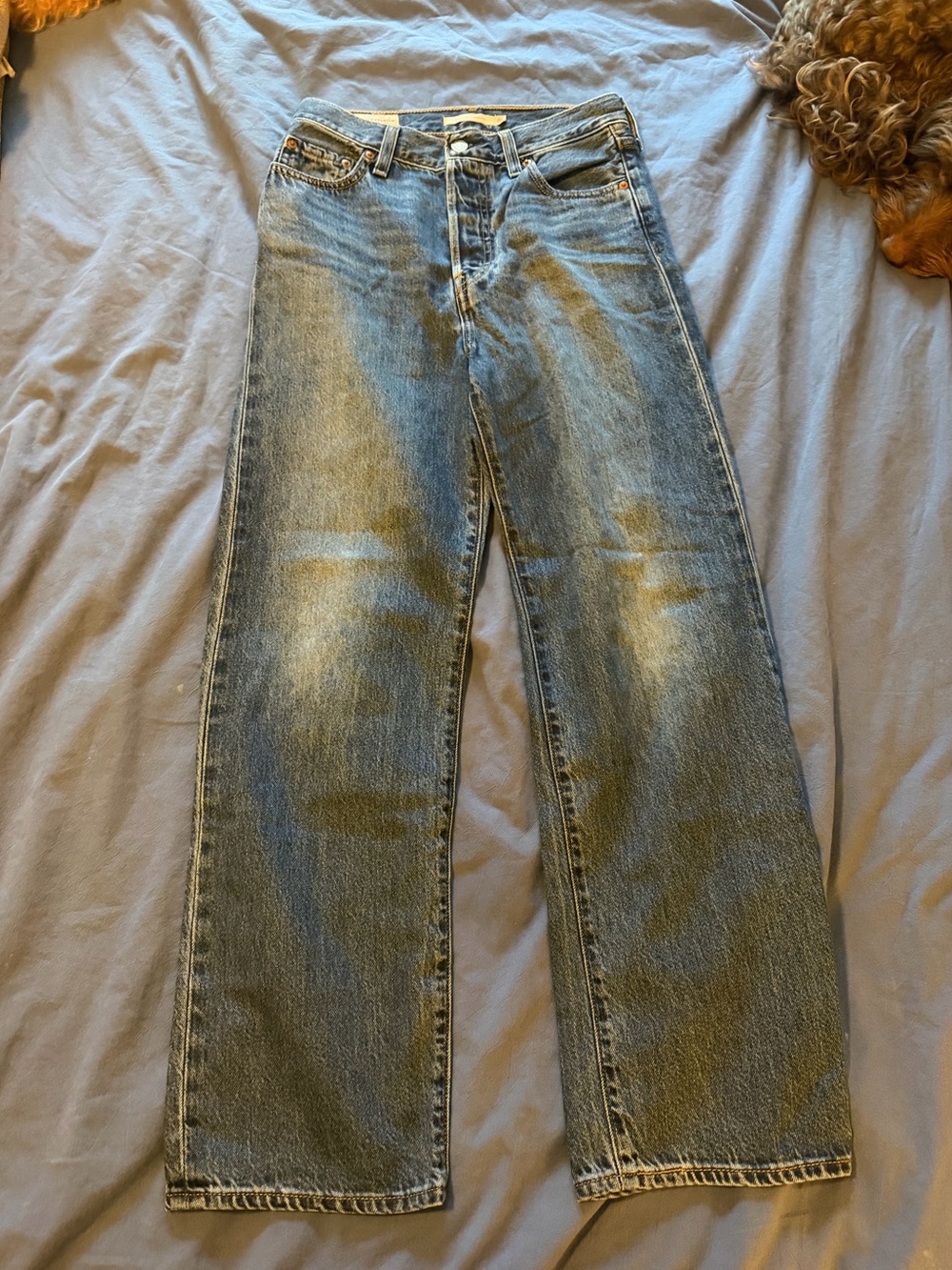 Levi’s ribcage straight jeans